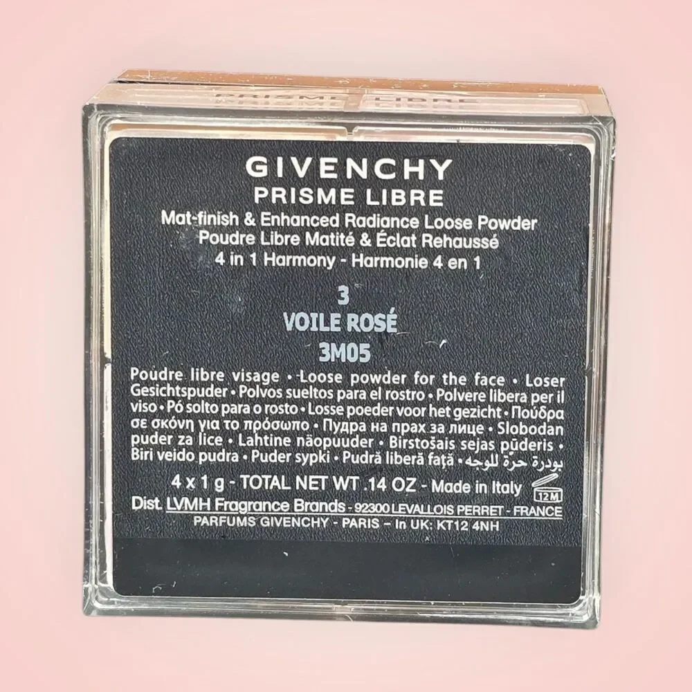 Givenchy Prisme Libre Loose Powder 3 Voile‎ Rose ORIGINAL FORMULA Travel NWOB